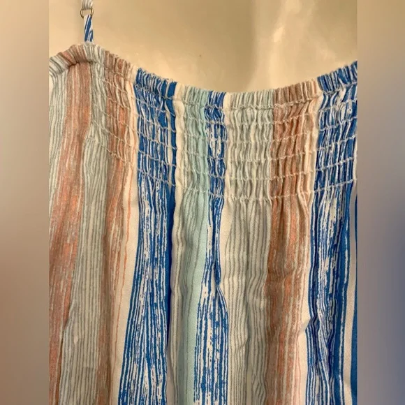 LUSH Dress M Spaghetti Strap Sun Multi-color Women’s Medium NEW NWT Summer - Picture 5 of 11